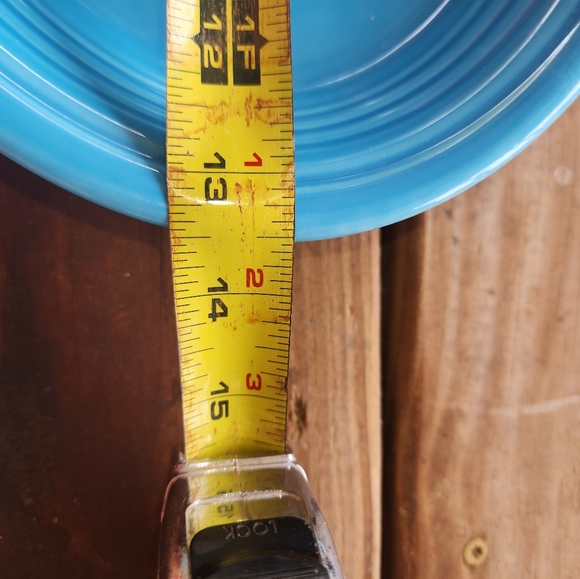 Fiesta Large platter, 13.5 inch wide. Peacock color # - Picture 3 of 3